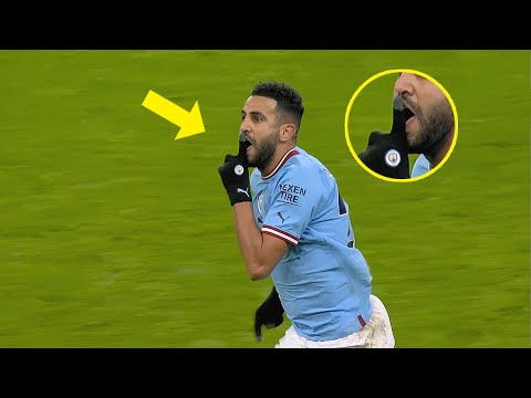 37 Times Mahrez Impressed Pep Guardiola..