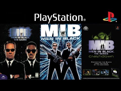 All MIB Games on PS1 (Men in Black)