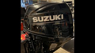 2024 Suzuki 30HP 4-Stroke Long Shaft Outboard Motor DF30ATL5