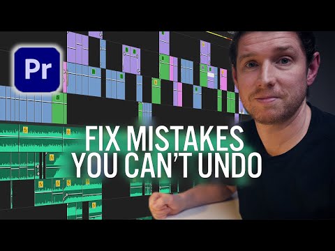 When UNDO doesn't work - Premiere Pro Tutorial