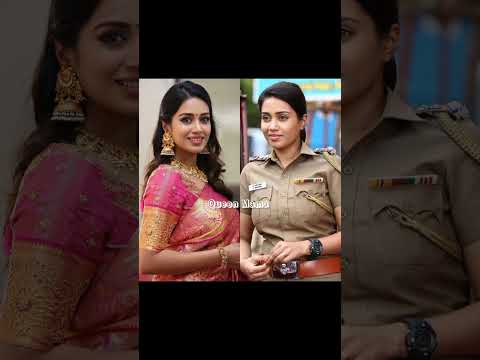 Actresses in the Role of police #like #shots #viral #ststus #police