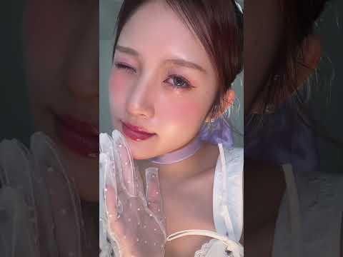 【TikTok 174.0k views!】Toodles makeup💜大流行りのトゥードルスメイクしてみた💜