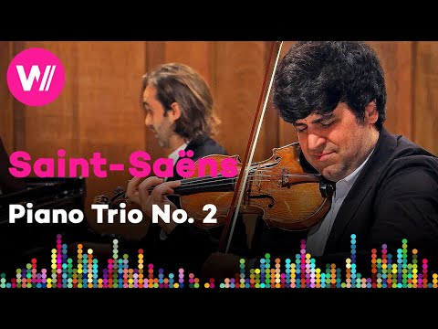 Camille Saint-Saëns - Piano trio No. 2 in E minor, Op. 92 | Trio Zadig, Cuba 2021