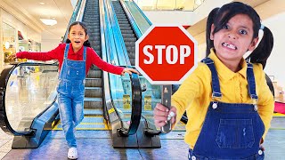 Andrea & Ellie’s Big Mall Adventure: Learn Mall Safety Rules & Lessons for Kids