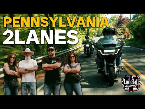 We Rode along the Delaware River! | Pennsylvania Motorcycle Trip