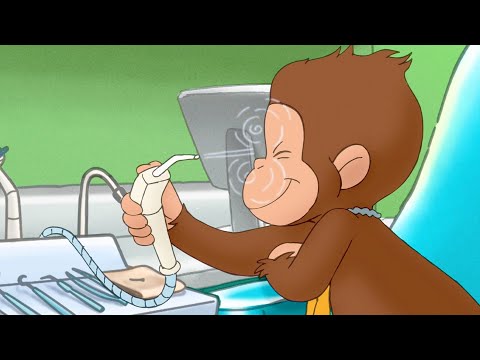 George Visits The Dentist 🐵 Curious George | Animal Friends