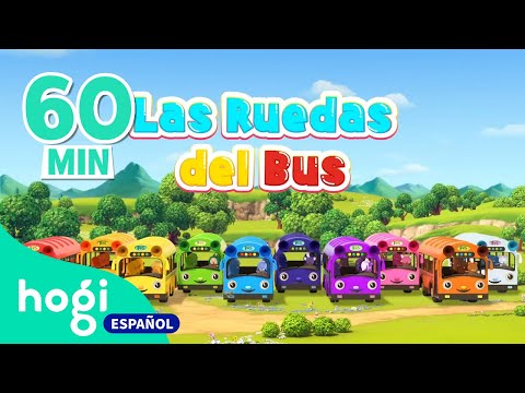 🚌Los Mejores Videos de Autobuses | Canciones y Colores para Niños | Hogi en español