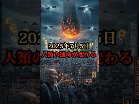 2025年7月5日、人類の運命が変わる【都市伝説 予言 雑学 怖い話 怪談 】【予告編】