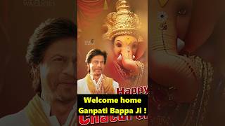 Welcom Home Ganpati Bappa #jawan #srk #shorts #shorts #treanding #viral #ganpatibappamorya