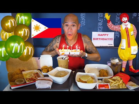 Filipino Food at MCDONALDS in the Philippines - BEST FILIPINO FAST FOOD? McDonald’s Around The World