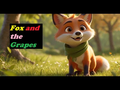 लोमड़ी और अंगूर (Fox and Grapes) Kids Moral Story @VibeWithBhawna #trending #youtubeshorts