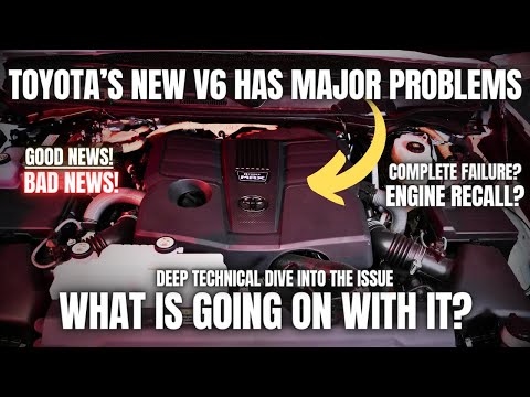 Toyota's New V6 Engine Has Major Problems? What's Going On With It?