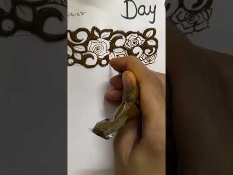 Free Mehandi Classes Day 6 || Tanisha Mehandi Tutorial #mehandi #henna