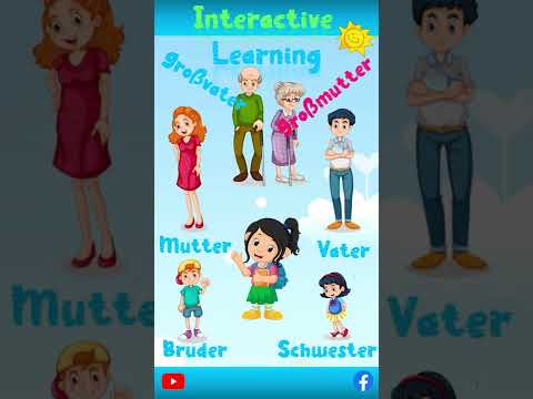 Die Familie || Easy German || My Family - Vocabulary