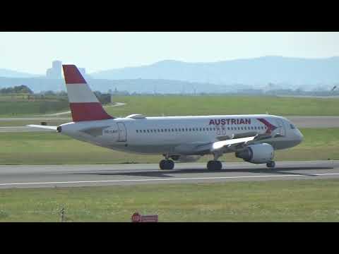 Austrian Airlines || Retro Livery A320 || landing at VIE (from Palma de Mallorca)