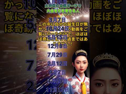 ＠【女神様の金運オーラで大金を引き寄せる人！】366位以下は画面左下の紺色アイコン【ポジティブチャンス】マークを押して【動画】からご視聴できます！どうぞご覧下さい！#shors #金運#占い