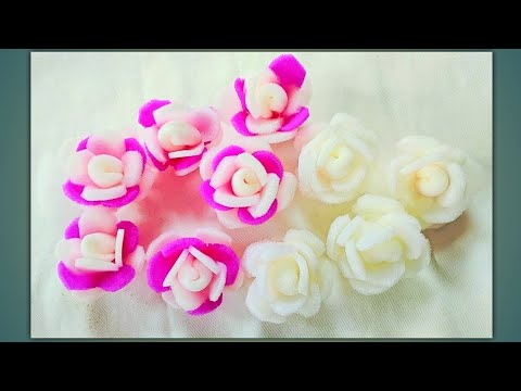 DIY FOAM Rose Making craft | rose Making craft | Foam craft | Handmade rose 🌹| diy decoration craft