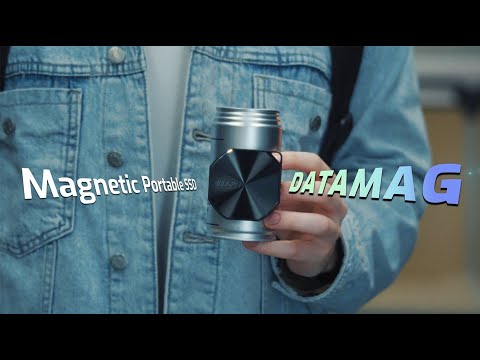 DATAMAG 20Gbps MAGNETIC PORTABLE SSD - All in One Snap | MSI