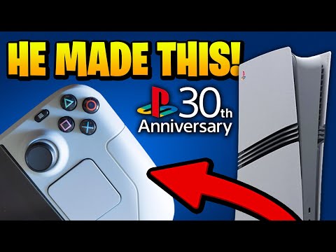 THIS BEATS PS5 Pro 30th Anniversary Edition Portal - Custom Steam Deck MASTERPIECE!