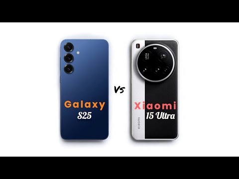 SAMSUNG Galaxy S25 ⚡ vs ⚡ Xiaomi 15 Ultra Full Comparison