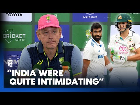 "Went too far?" - Aussie Coach defends Konstas after fiery confrontation with India 🥊👀 | Fox Cricket