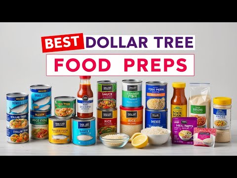 20 Best Dollar Tree Foods to Stockpile for Emergencies