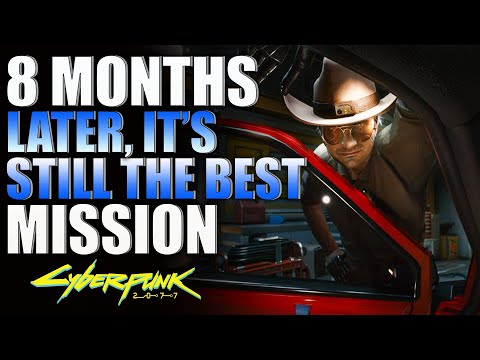 Cyberpunk 2077 8 Months Later And It's Still The Best Mission In The Game! (Gameplay Ps5)