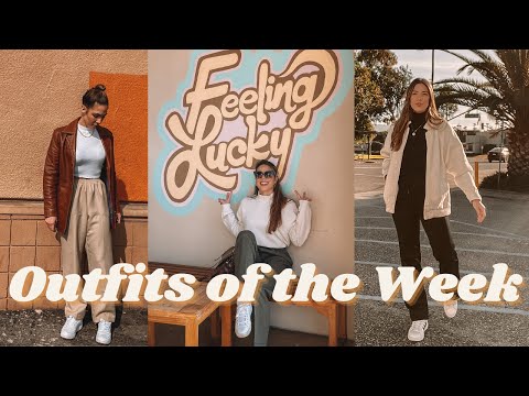 Outfits of the week *mostly thrifted ✨ Casual + Comfortable outfit ideas 🧈 WHAT I WORE RYANNE DARR