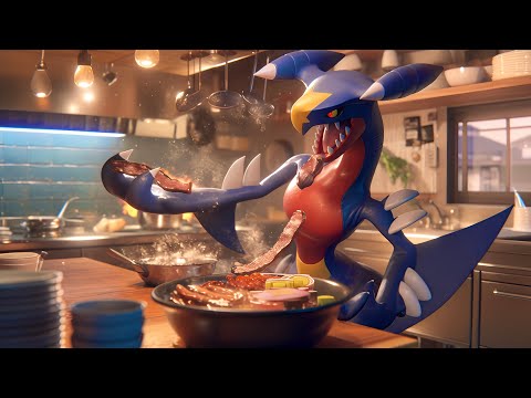 【ポケモン】【非公式】ガブリアスに焼肉を作らせたらカオスすぎた…