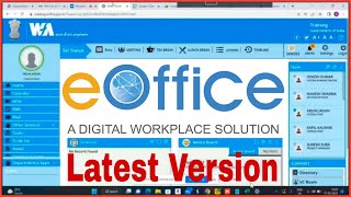 E-Office WAW Portal New Look in Updated Version Discussion on Features and Options