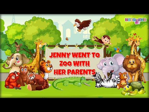 "Jenny's Fun Day at the Zoo! 🐘🐒 | Comprehension Story for Kids with Q&A"