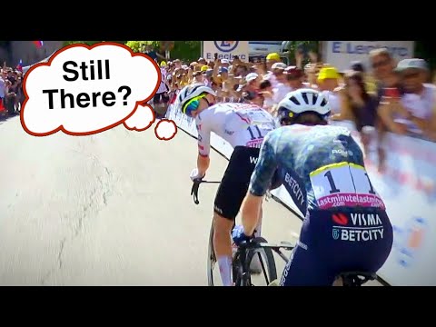 Tadej Pogacar MONSTER Attack on Jonas Vingegaard | Tour de France 2024 Stage 2