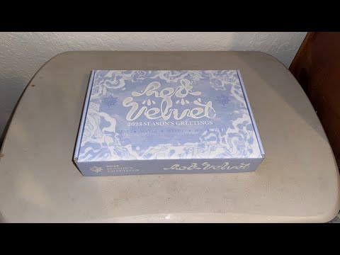 Red Velvet 2025 Seasons Greetings Siren Unboxing + Ktown4u Pobs