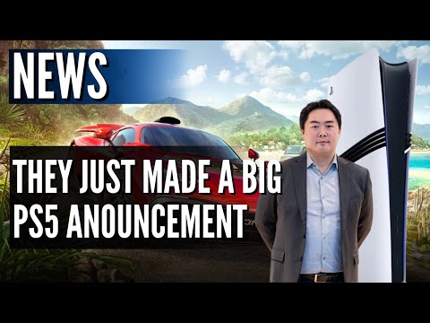 They Just Made a Big PS5 Announcement - Microsoft Announces Forza Horizon for PS5, New Sony PC Rumor