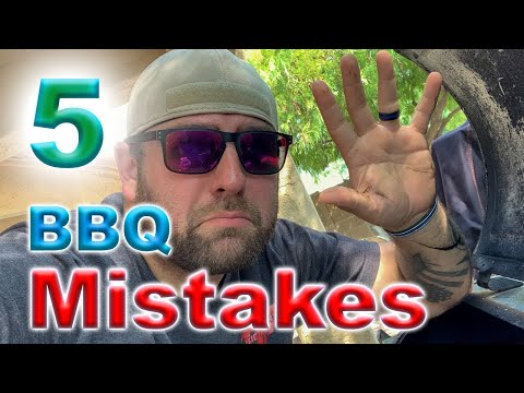 5 Beginner Mistakes that will RUIN your BBQ