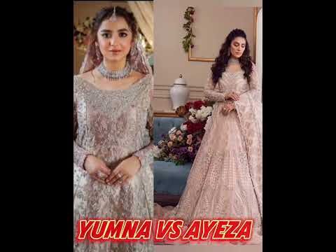 Yumna Zaidi vs Ayeza Khan Who is More Beautiful Pakistani Fans Weigh In!