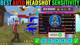 Free Fire Headshot Setting After Ob48 Update 2025⚡Best Sensitivity Settings ⚙️| Sensitivity Setting