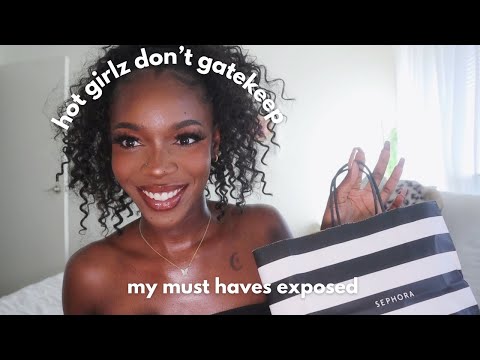 hot girls nevur gatekeep 🎀🫧 products i’ve kept from y’all long enough