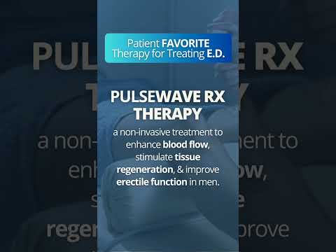 Treat ED with Stem Cell therapy and PulsewaveRX!