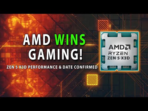 AMD WINS GAMING! Ryzen 9000 X3D Performance & Date Confirmed