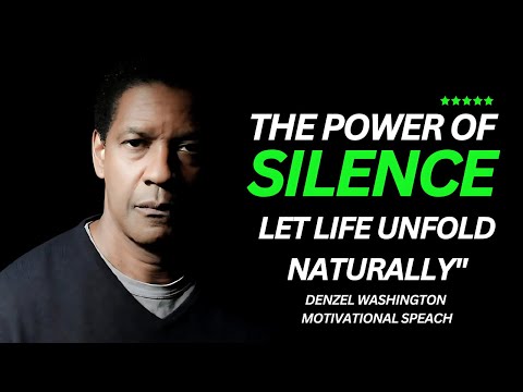 EVERYTHING WILL COME TO YOU NATURALLY Powerful Speach #denzelwashington #motivation