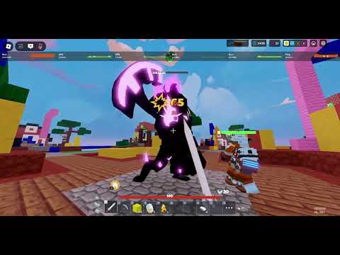 The new void titan is op in roblox bedwars