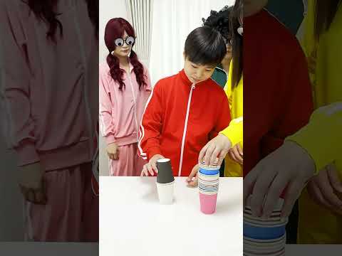 Color Cup Challenge！Funny Game #shorts