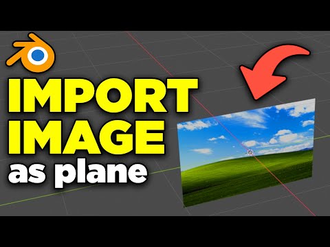 How to Import an Image in Blender (2025) - Import Image as Plane