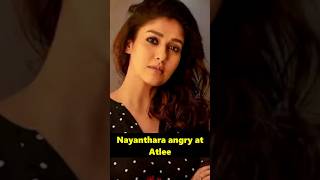 Nayanthara angry at atlee kumar #shorts #trending #viral #jawan #srk #nayanthara  #deepikapadukone