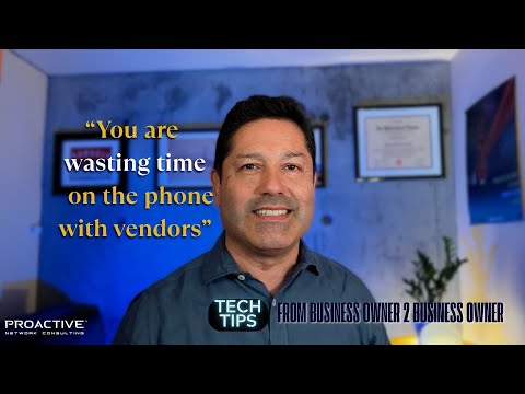 Business Owners Stop Letting Vendors Waste Your Time