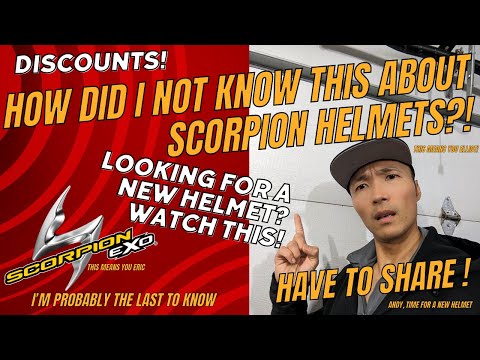 Looking for a Scorpion helmet? | Check this out! |