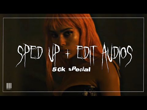 sped up tiktok + edit audios | with edits for 50k special ♡