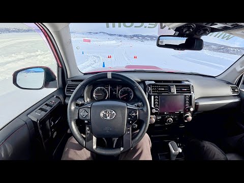 2024 Toyota 4Runner in the Snow - Bridgestone Dueler A/T Ascent