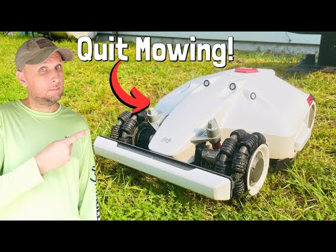 NEVER Mow Your Yard Again! The Mammotion Luba 5000 Robotic Lawnmower